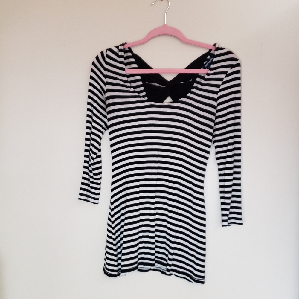 MEDIUM Striped Long Sleeve Max Editions Top